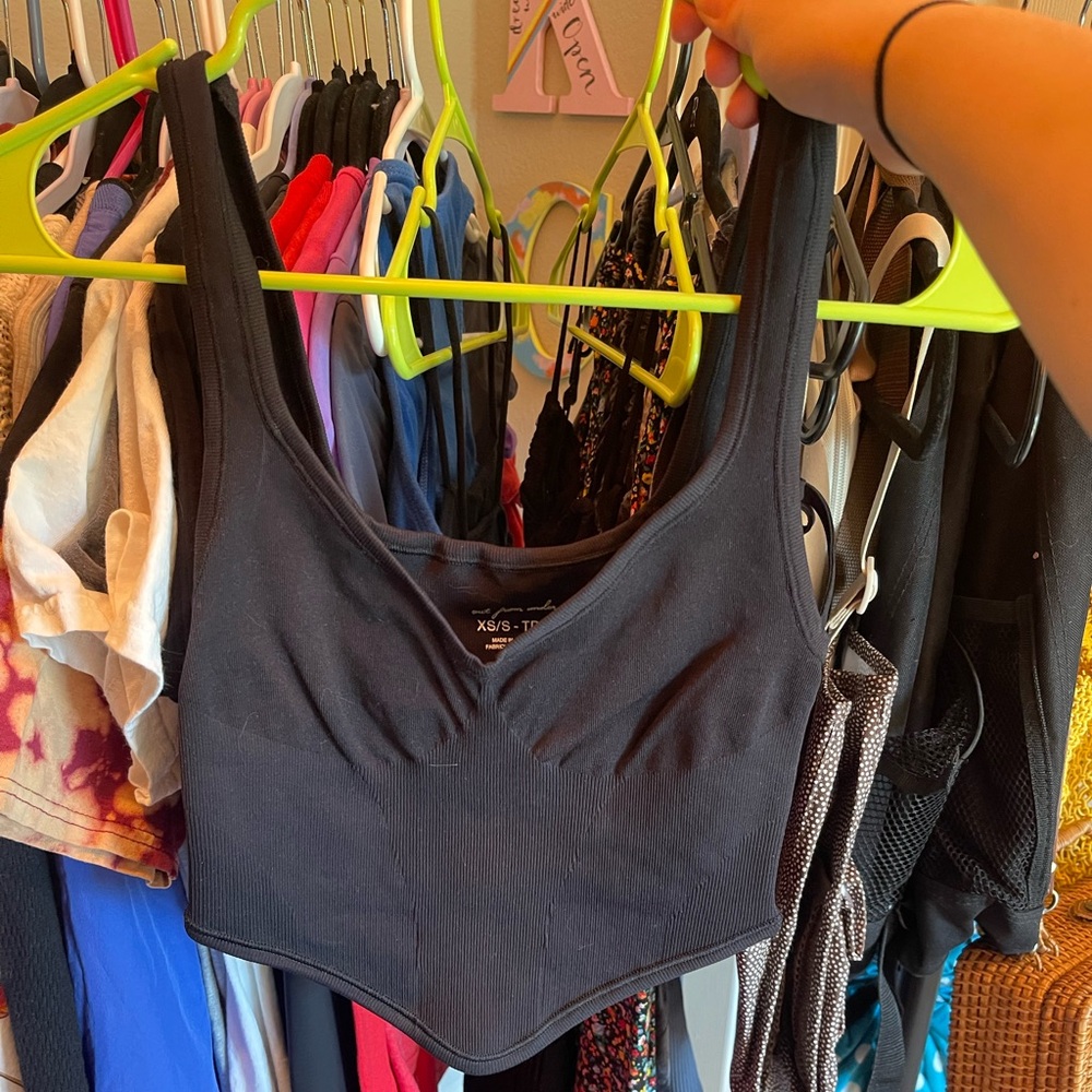 URBAN OUTFITTERS STRETCH CORSET TOP XS/S